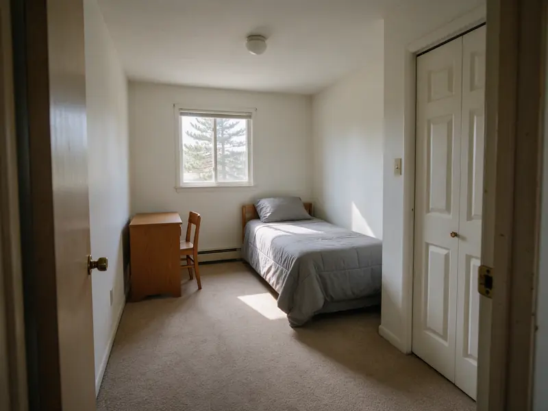 Representative photo of a second, smaller bedroom